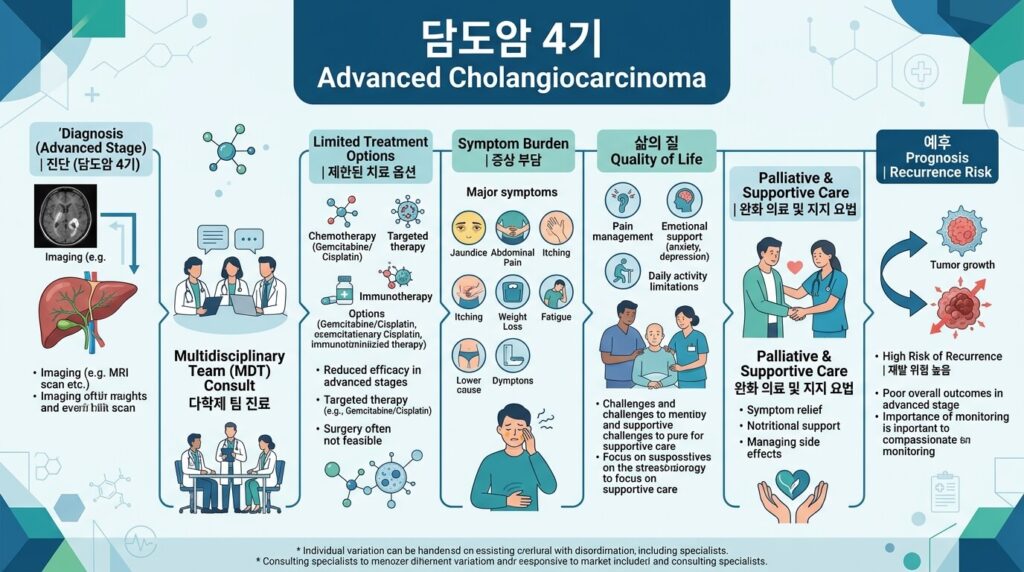 담도암 치료가 어려운 이유