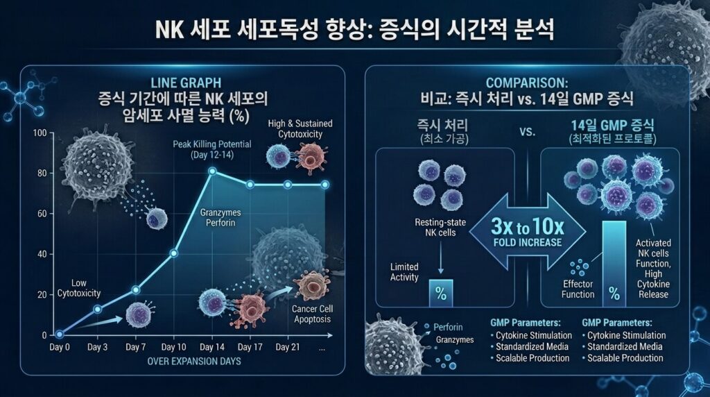 NK세포 GMP 연구소 14일 배양 공정